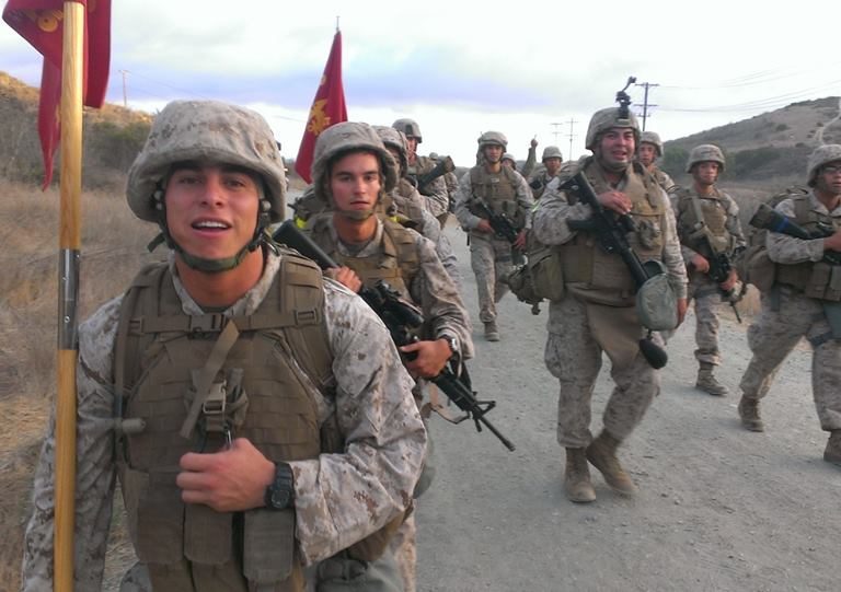 Jorge Cubero with guidon.