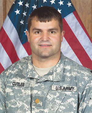 MAJ Wyatt Cutler Department of the Army official photo.