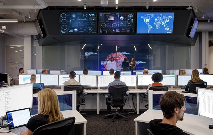 MSSA cyber training classroom