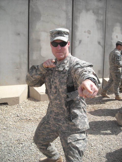Batt strikes a pose while deployed.