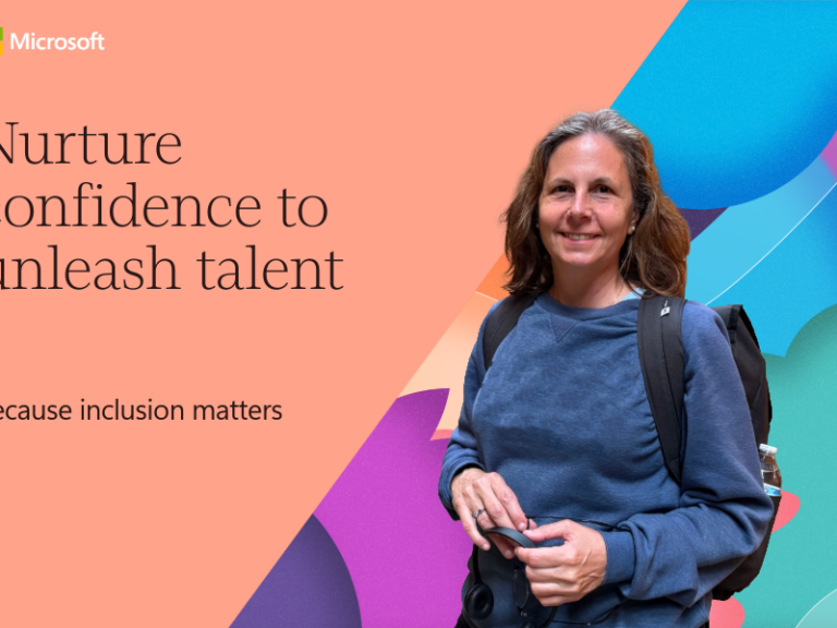 Nurture confidence to unleash talent